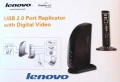 Lenovo USB 2.0 Port Replicator with Digital Video, снимка 1