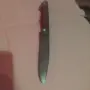 Стар кован овчарски нож, снимка 1