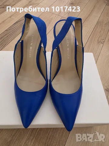 Кожени обувки без пета Karen Millen, снимка 5 - Дамски обувки на ток - 55353189