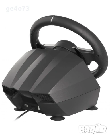 Волан с педали Genesis - Seaborg 400, черен, Switch/PC/PS3/PS4/Xbox 360/Xbox One, снимка 4 - Аксесоари - 54233043