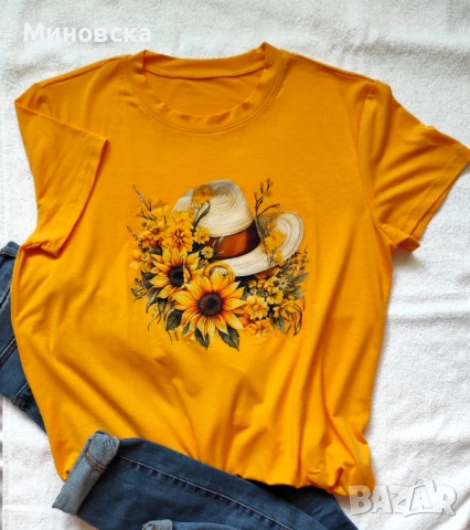 Дамска тениска, снимка 2 - Тениски - 54237078