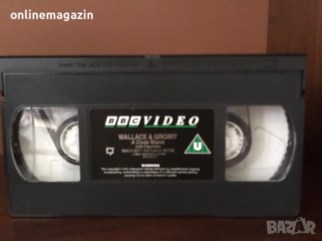 Видеокасета” Wallace & Gromit “ VHS, снимка 5 - Други жанрове - 55124919