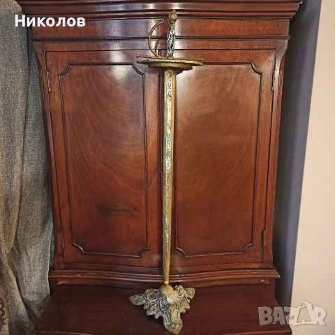 Пепелник рапира, месинг, снимка 4 - Други ценни предмети - 55102107