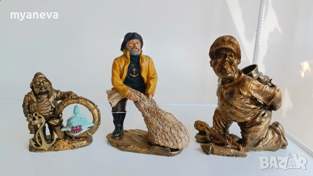 Моряци, рибари, колекционерски статуетки. 