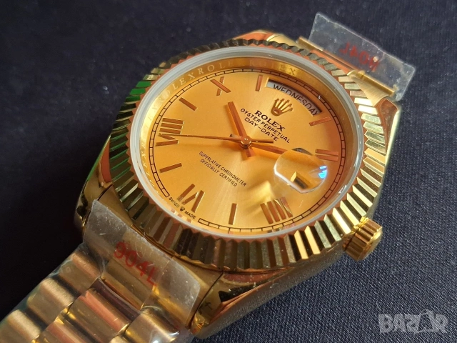 Rolex Day-Date, Submariner Gold, снимка 4 - Луксозни - 54930635