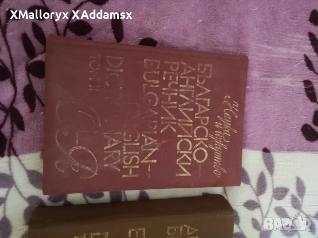 Българо английски речници и английско български , снимка 2 - Чуждоезиково обучение, речници - 54411331