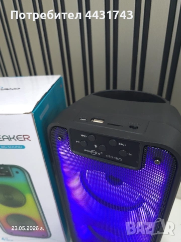 Bluetooth тонколона, снимка 3 - Bluetooth тонколони - 54654066