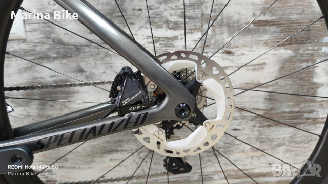 Карбонов шосеен велосипед Specialized Tarmac SL7 Expert Ultegra Roval C38 Carbon| 54, снимка 18 - Велосипеди - 54380415