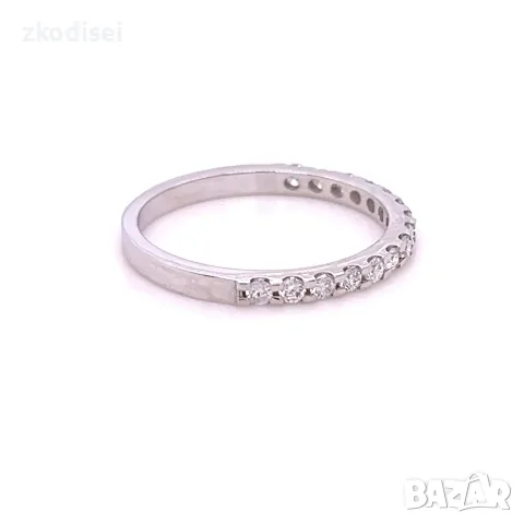 Златен дамски пръстен с диаманти 0,35Ct. чистота:SI размер:54 модел:42561-1, снимка 3 - Пръстени - 55573660