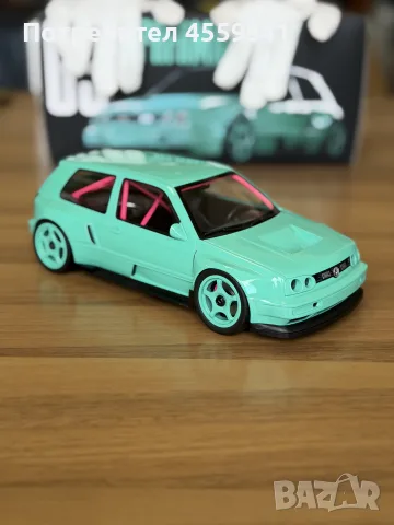 Рядък 1:18 VW Golf 3 V10 JP Performance С Оригинална Кутия и Документ За Автентичност, снимка 7 - Колекции - 55437479