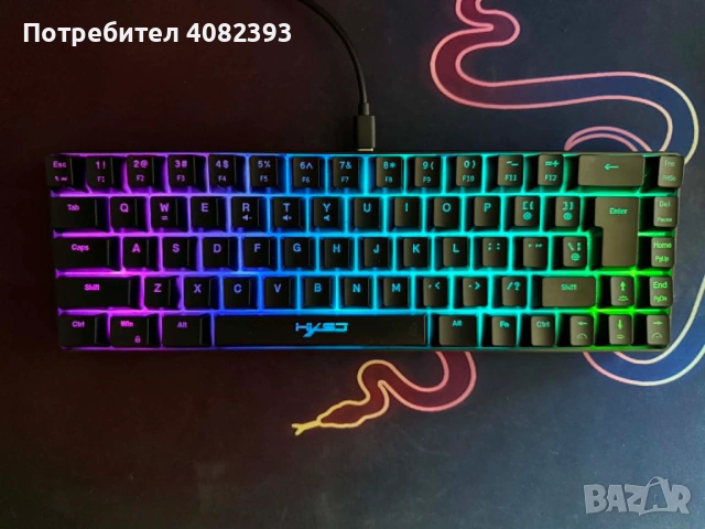 Гейминг Клавиатура HYSO V200, снимка 2 - Клавиатури и мишки - 54922537