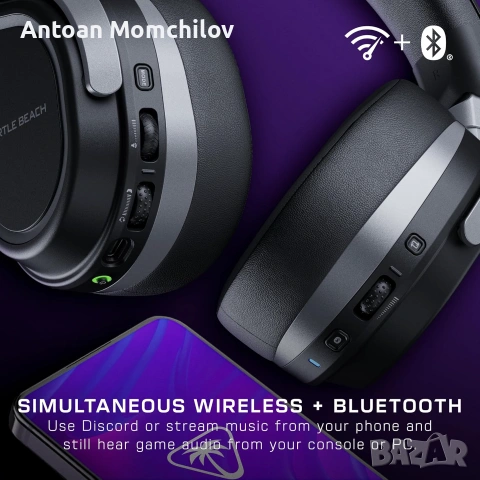 Геймърски слушалки Turtle Beach Stealth 700 Gen 3 Xbox, снимка 4 - Слушалки за компютър - 55157385