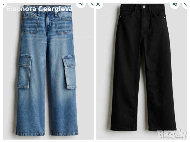 Дънки и гащеризони HM Zara Reserved Denim co 12-14 години, 152-164