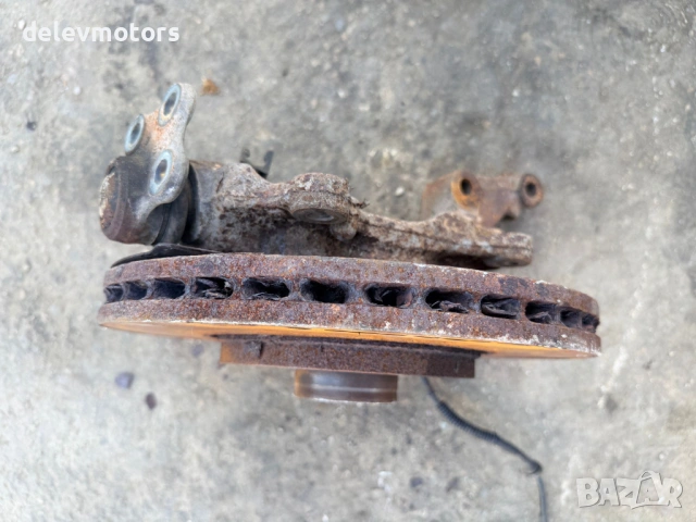 400155466R, 402026199R преден ляв шенкел с главина от Renault Trafic 3 1.6 dci двигател R9M415 121кс, снимка 4 - Части - 54932282