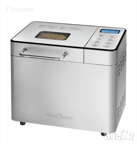 Машина за хляб ProfiCook, 13 програми, максимум 1500 г, 3 степени , отвор за добавяне на семена, снимка 9 - Хлебопекарни - 55562256