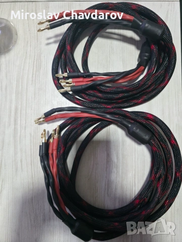 Bi-Wire кабел 2 х 3 метра , снимка 3 - Аудиосистеми - 55030809