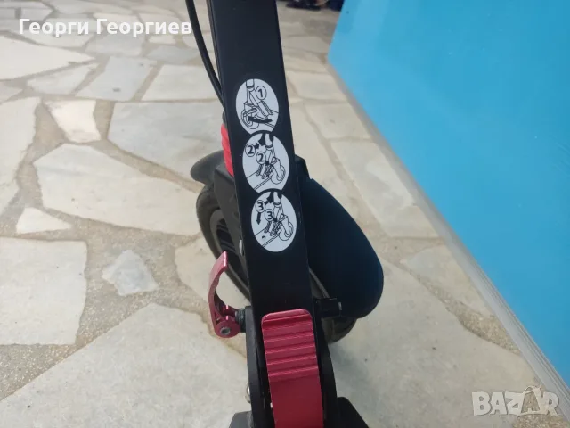Голяма тротинетка с дискова спирачка BYOX Maximus, снимка 6 - Скутери и тротинетки - 55456971