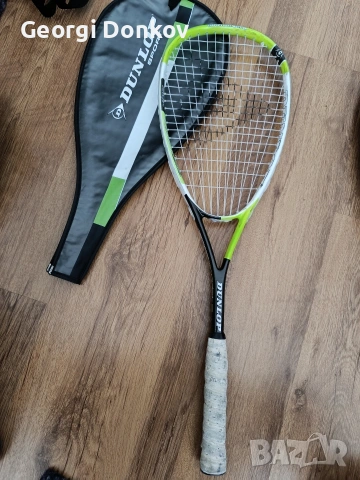 Графитна ракета за скуош Dunlop Tempo Graphite + калъф 