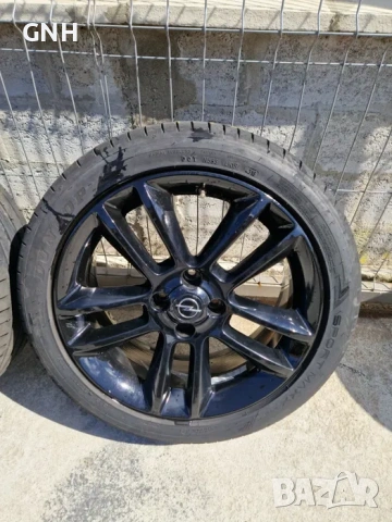 Джанти GM 17 цола , 4х100 , 7j , et44 , 215/45/17 Opel , Honda, снимка 2 - Гуми и джанти - 54576274
