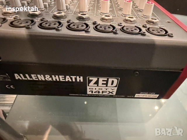 Allen&Heath ZED60-14FX, снимка 6 - Други - 55655621