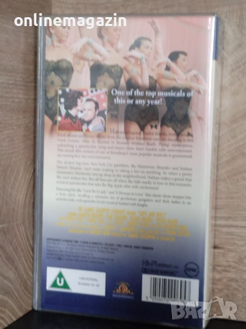 НОВА Видеокасета " GUYS AND DOLLS " VHS, снимка 2 - Други жанрове - 55200687