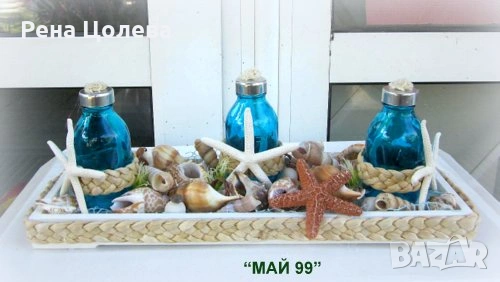 Морски свещник, снимка 3 - Декорация за дома - 54815275