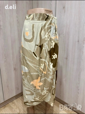Max Mara Original Size L-XL Вискоза, Коприна Страхотна пола