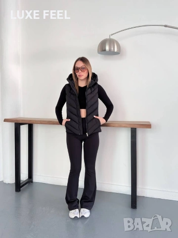 ✨Дамски Елеци с Качулка , снимка 7 - Елеци - 54054736