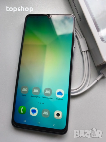 Нов мострен Samsung Galaxy A06 – 64GB / 4GB RAM / Dual SIM (Сребрист / Светлосив) Android 16, снимка 2 - Samsung - 54742585