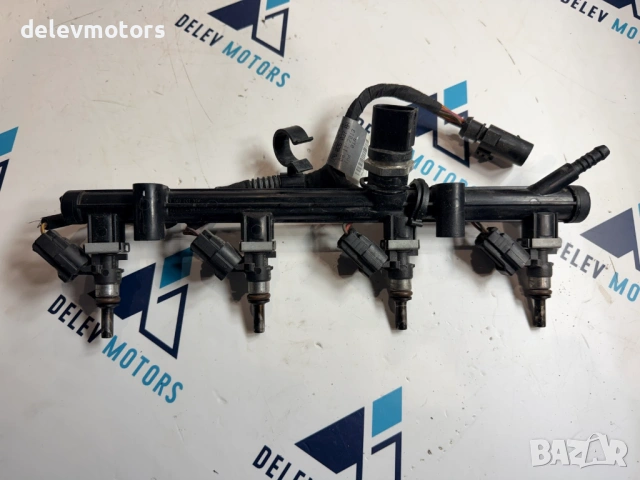 06L906031A, 0280158266, 06K133681A горивна рейка с дюзи и клапан от Vw Golf R 4motion 2018г, снимка 3 - Части - 54381048