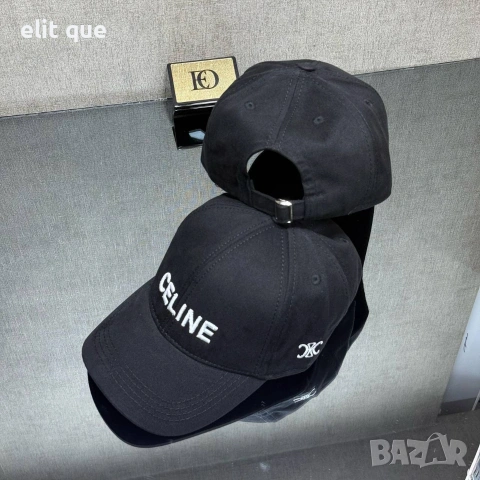 шапка с козирка celine