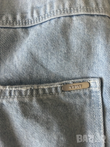 Мъжка риза ZARA (дънков плат), снимка 6 - Ризи - 55468194