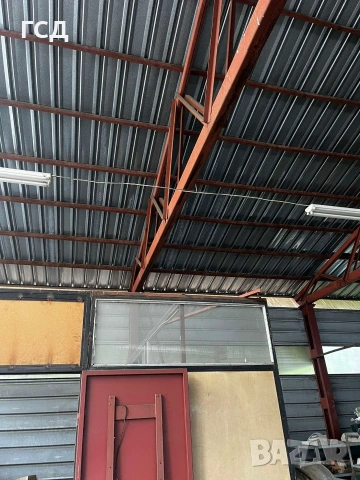 Метална конструкция 384кв. хале,ферми,навес,склад,ламарина. , снимка 3 - Други услуги - 53992252