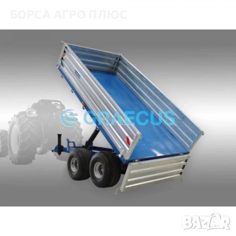 Самосвално ремарке - 2500 кг. - DТ2500-H, снимка 2 - Селскостопанска техника - 55213279