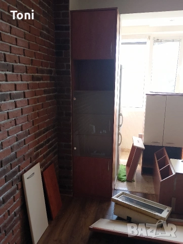 кухня секция тв шкаф в един цвят , снимка 3 - Кухни - 55073530