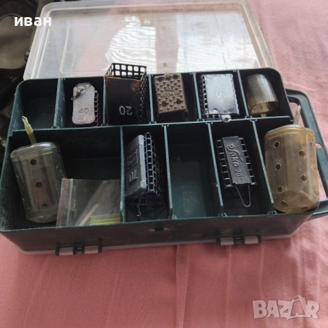 Фидер хранилки с кутия, снимка 2 - Такъми - 54352898