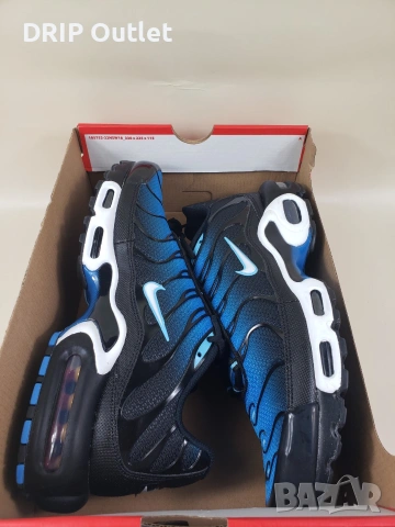 !НОВИ! Nike Air Max Plus 'TN' | Aquarius Blue | + КУТИЯ, снимка 7 - Маратонки - 55283424