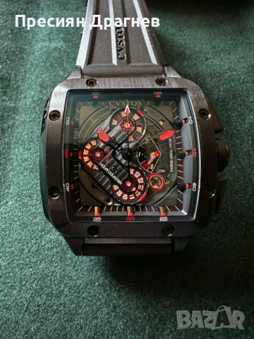 CVSTOS Evosquare 50mm мъжки швейцарски часовник