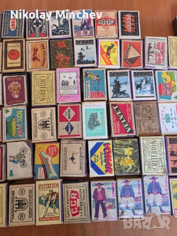 87 дървени кибрита , снимка 2 - Антикварни и старинни предмети - 54191969