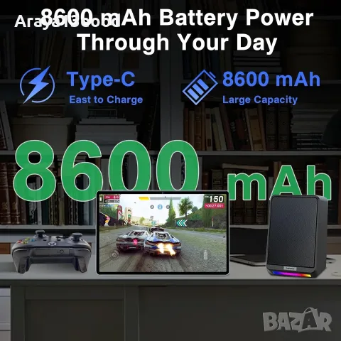 Таблет JUSYEA J9 11" – 16GB RAM, 256GB ROM, Octa-Core, WiFi 6, Bluetooth 5.0, 8000 mAh, снимка 5 - Таблети - 55586458