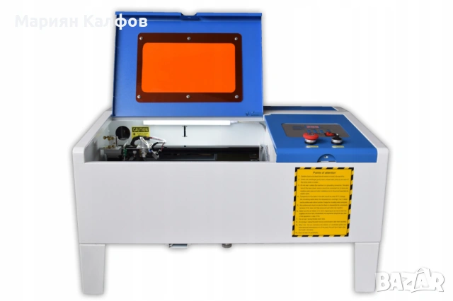 CO2 Лазер 40W за 35x24cm, AirAssist, Red Point, Ротационна Приставка, снимка 7 - Други инструменти - 54448729
