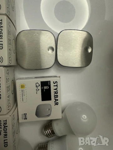 Смарт Крушки ikea TRADFRI LED и дистанционни STYRBAR, снимка 9 - Крушки - 54654914