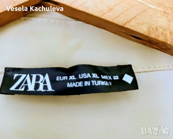 Продавам нова,дамска риза ZARA, XL, снимка 2 - Ризи - 55285226