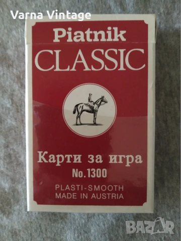 Колекционерски карти НОВИ № 1300. PIATNIK  Австрия.