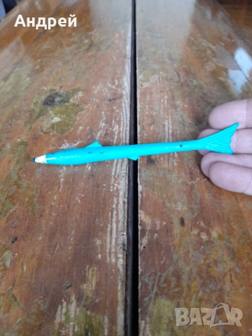 Стара химикалка риба, снимка 2 - Други ценни предмети - 54313668