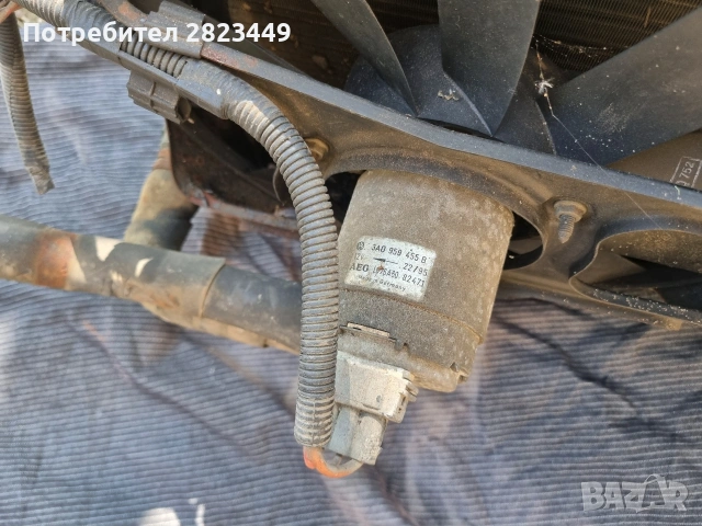 радиатор и радиатор за климатик и перки vw 96 1.6i 101 ps, снимка 4 - Автомобили и джипове - 55069689
