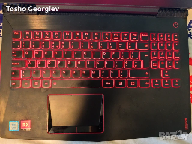 Геймърски лаптоп Lenovo Legion Y520 – i7 / 16GB RAM / RX560 4GB, снимка 2 - Лаптопи за игри - 54256003