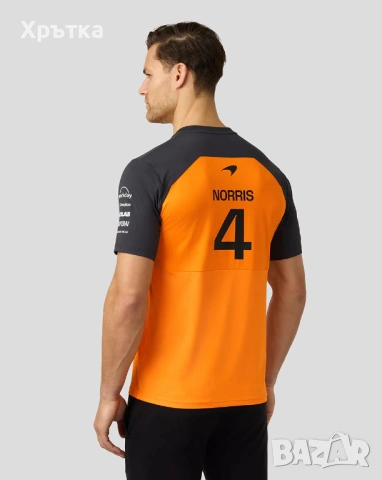 McLaren Formula 1 Team Lando Norris - Оригинална мъжка тениска р-р L, снимка 3 - Тениски - 54167305