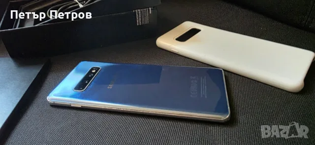 Samsung Galaxy S10+ Prism Blue 8GB RAM 128GB-Неразличим от нов! оригинален дисплей!, снимка 9 - Samsung - 55311072