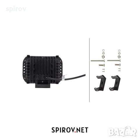 Комплект LED халогени HELLA Long-range light VF450 12/24V 75W 3000lm, снимка 3 - Части - 55701729